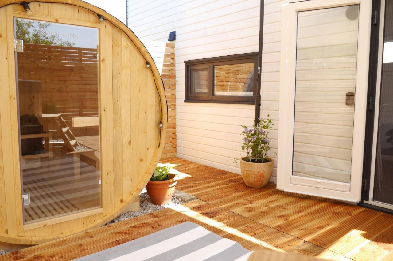 Tiny House Gaensebluemchen Villa Kirchanschoring Buitenkant foto