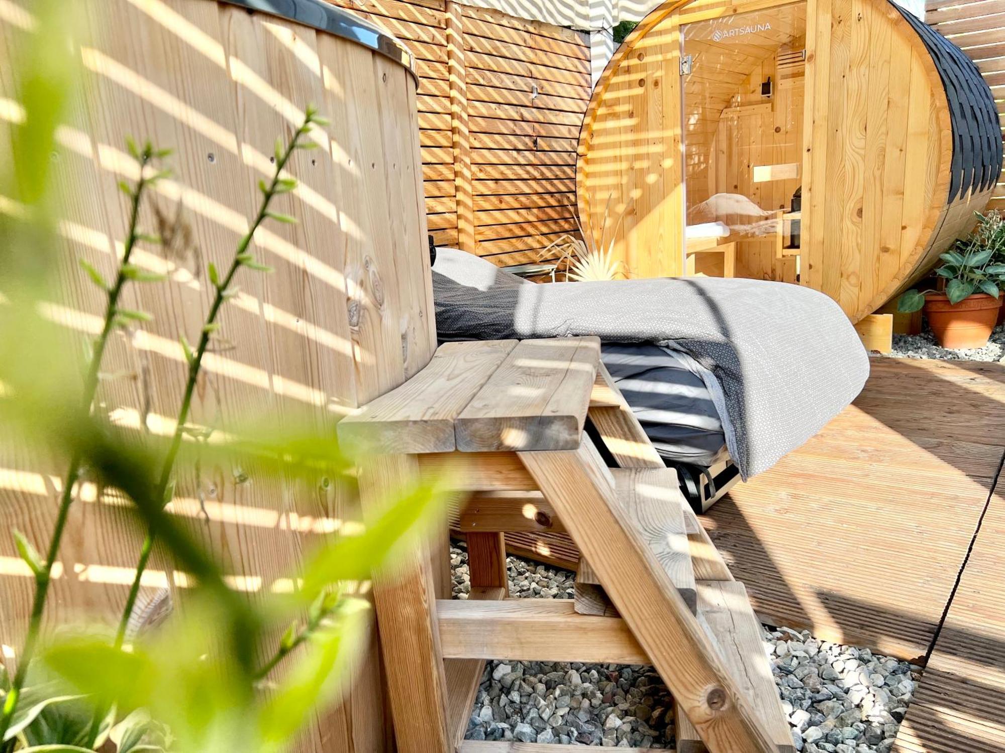Tiny House Gaensebluemchen Villa Kirchanschoring Buitenkant foto